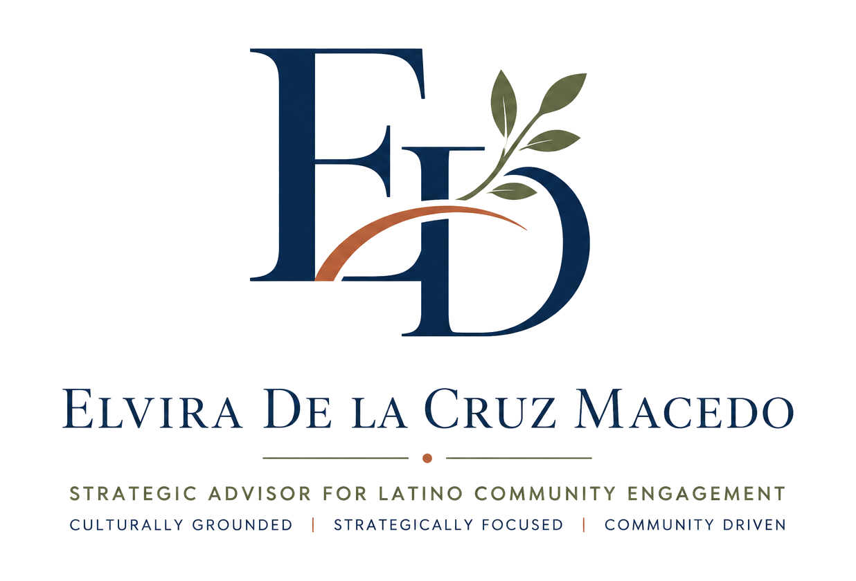Elvira De La Cruz Macedo, asesora estratégica para la participación comunitaria latina